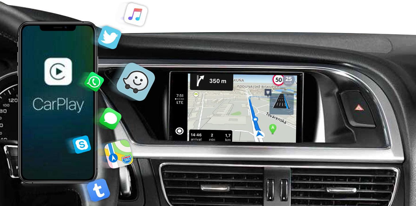 wireless carplay interface for audi