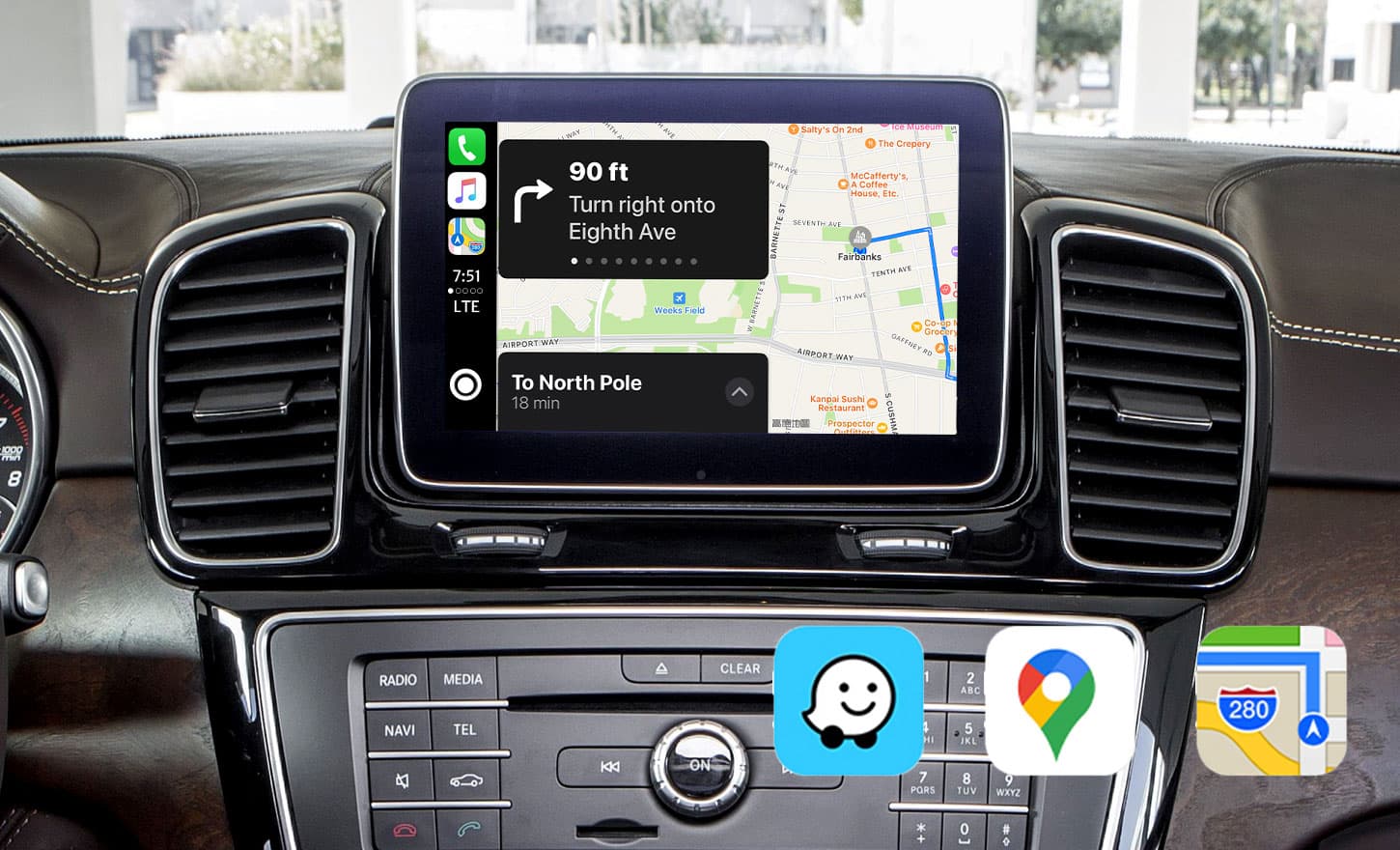 Wireless CarPlay Android Auto For Mercedes Benz