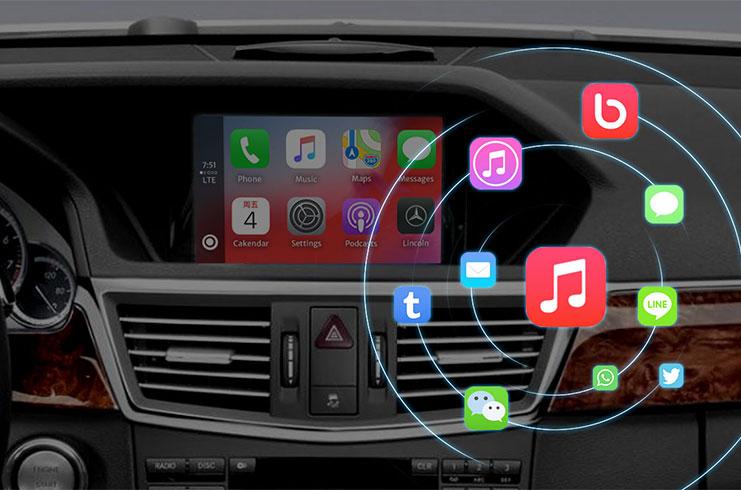 Fotocamera per auto Android wireless Apple CarPlay: kit di retrofit originali